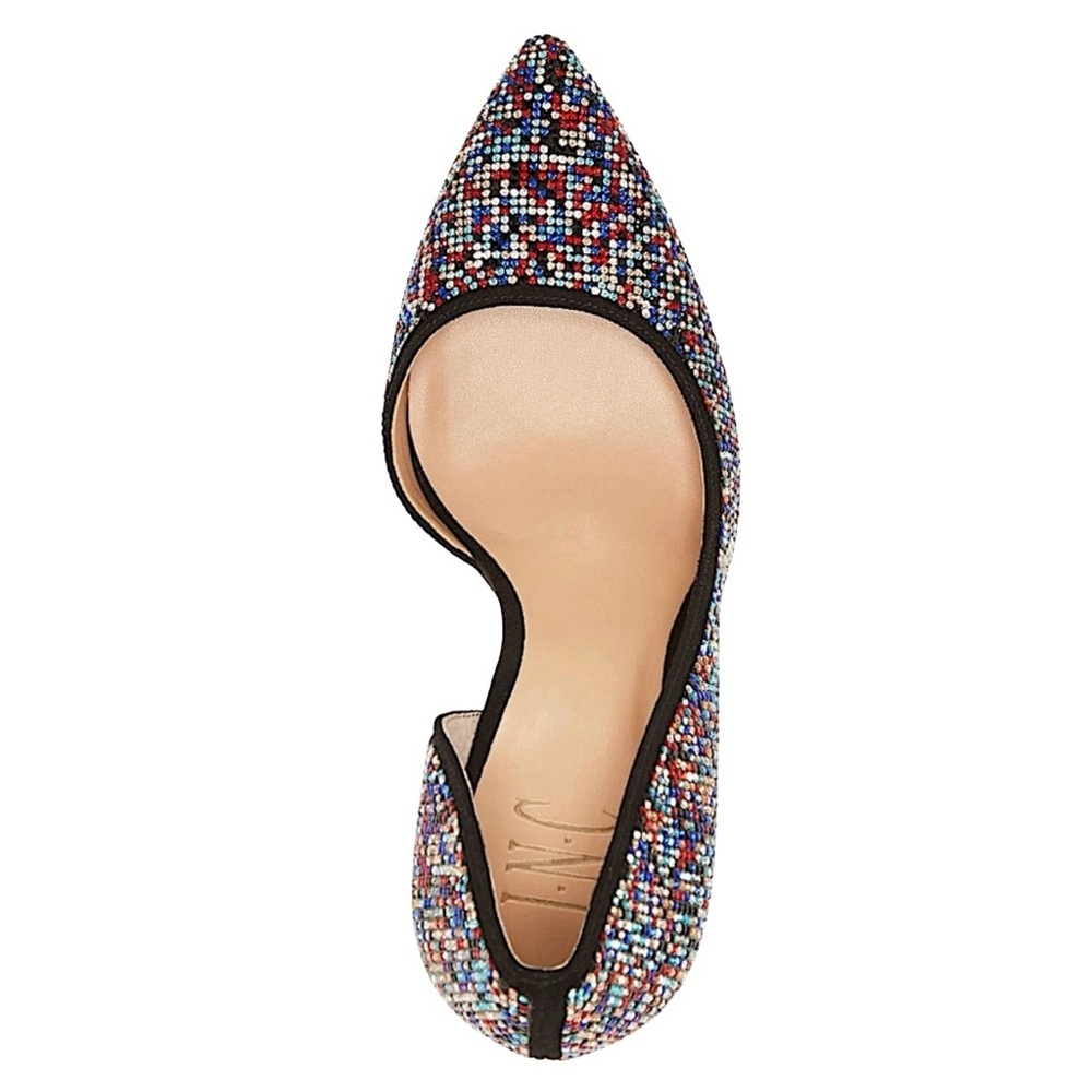 I.N.C. International Concepts 8.5 Multi Pixel Kenjay Rhinestone Pumps - Picture 3 of 3